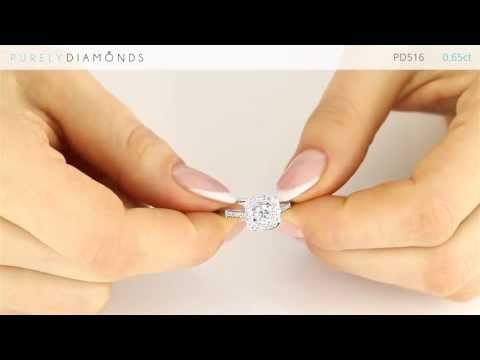 Diamond Ring PD516: 0.65ct - Purely Diamonds