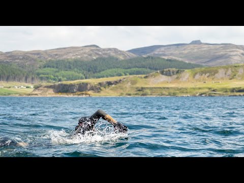 Swimming from the Isle of Skye to the Isle of Raasay