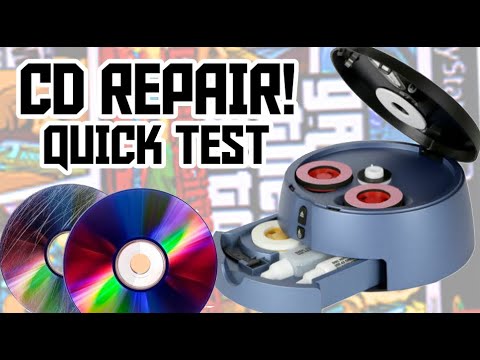 CD/Disc Repair Machine - Testing it out with a Scratched PlayStation 2 Game