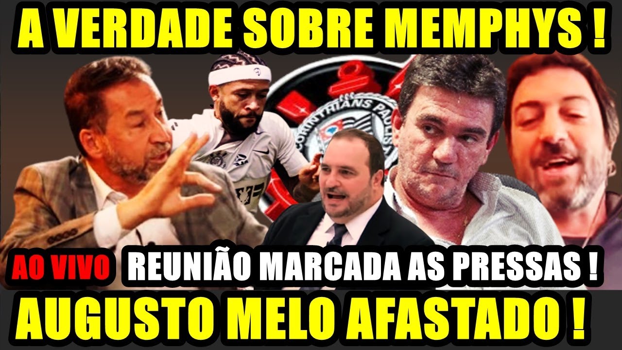 BOMBA NO CASO DEPAY !  REUNIÃO  DECISIVA  !  O ADEUS A AUGUSTO MELO NO TIMÃO !