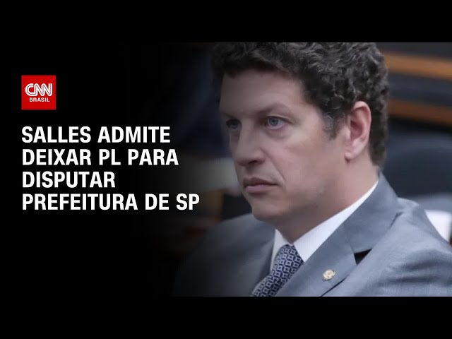 Salles admite deixar PL para disputar Prefeitura de SP; Bolsonaro dá aval | BRASIL MEIO-DIA