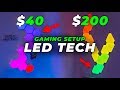 Cool Gaming Setup Tech (LED Edition)