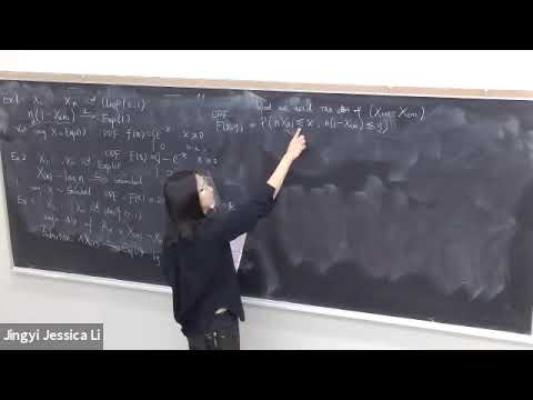 STATS 203 - Large Sample Theory - Lecture 13 (Extreme Order Statistics; Sample Quantiles)