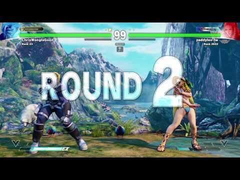 SFV: ChrisWongIsGood [Nash] vs paddylee-tw [Karin] Ranked!