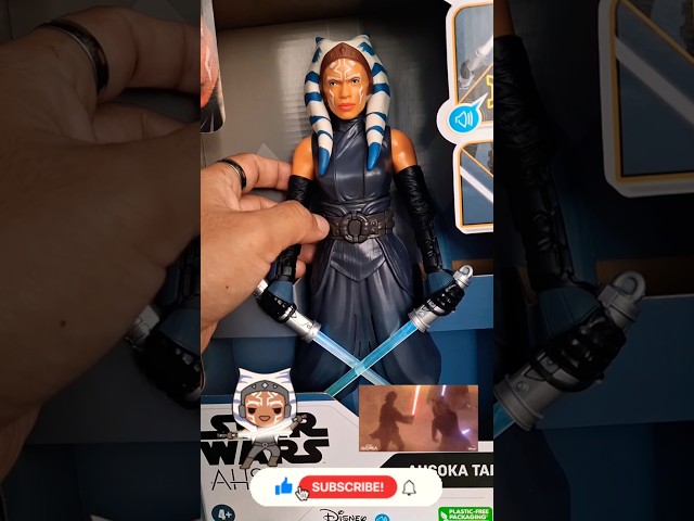 Vídeo relacionado con SalesOne Colgante Star Wars Ahsoka Tano Jedi Knight - Collar Star Wars - Star Wars regalos - Star Wars Accesorios - Regalos originales para mujer, Star Wars merchandising oficial