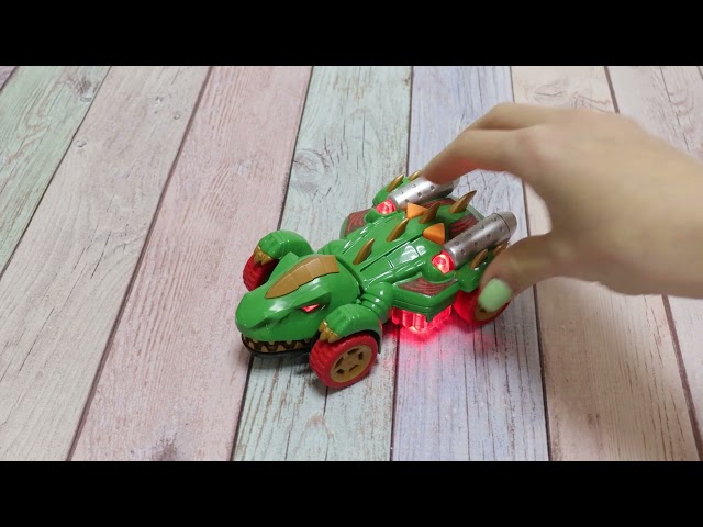 Машина TEAMSTERZ MONSTER MINIS световые звуковые эффекты в ассортименте - видео