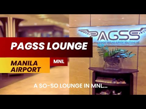 🏆 Uma olhada por dentro do PAGSS Lounge Terminal 1 MNL | Um lounge mais ou menos no aeroporto de Manila | Avaliação honesta 🏆