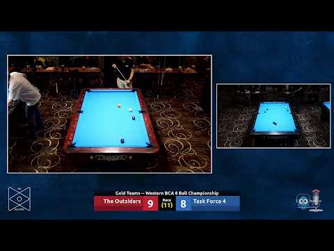 The Outsiders vs Task Force 4 - Gold Teams - 2023 Western BCA 8 Ball Championship