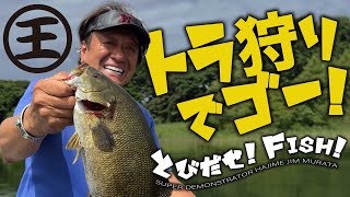 【村田基】猪苗代湖にトラ狩りでゴー!【スモール】とびだせ!フィッシュ!