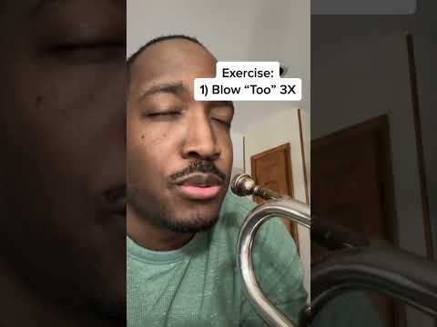 Do this exercise for a better trumpet tone