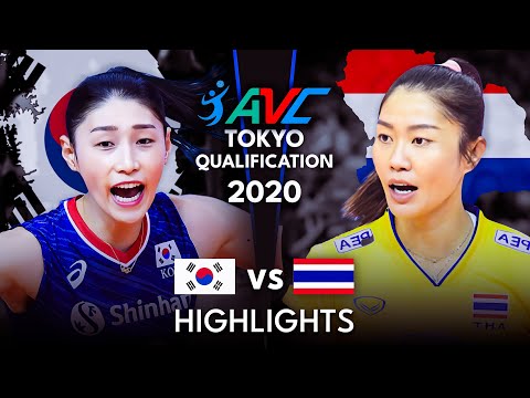LEGENDARY MATCH | KOREA vs THAILAND | AVC Women's Tokyo Volleyball Qualification 2020
