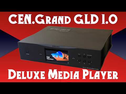 CEN Grand GLD 1 0 Deluxe  High end digital audio transport