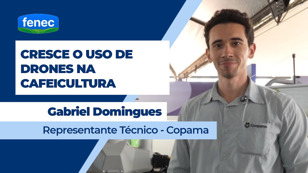 Uso de drones na cafeicultura de montanhas cresce com restrição na contratação de mão-de-obra