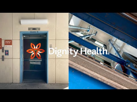 Anti-Scenic Dover Hydraulic Elevator [Car 1] Mercy San Juan Medical Center Garage - Carmichael, CA