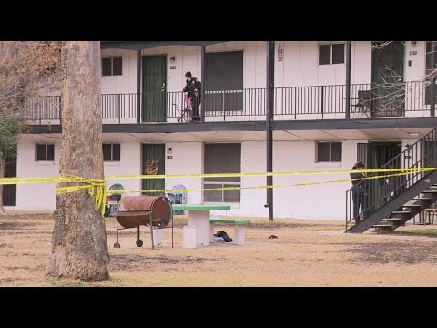 One man shot after gunman opens fire at three men at west-side apartment