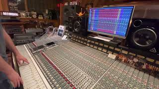 Video thumbnail for Mixing on the SSL 4000E console at the legendary, Studio 4 Recording by Mixed by RDS