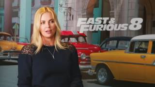 Jason Statham and Charlize Theron talk fighting, crushes and more for Fast & Furious 8
