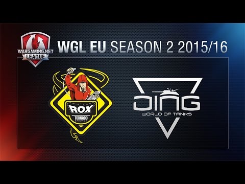 World of Tanks - Tornado Rox vs. DiNG - WGLEU Season 2 2015/16 - Matchweek 4, Day 2