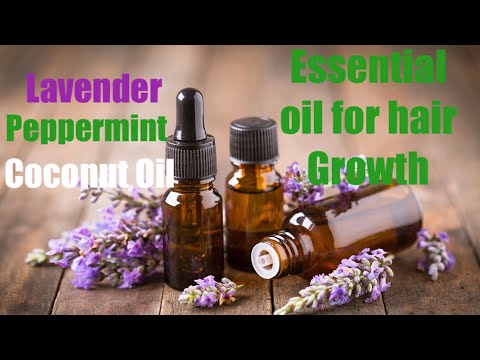 Hair growth essential oil,Peppermint, Lavender &...