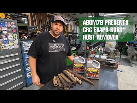 ABOM79 Shows How to Remove Rust & Restore Tools With CRC Evapo-Rust Rust Remover