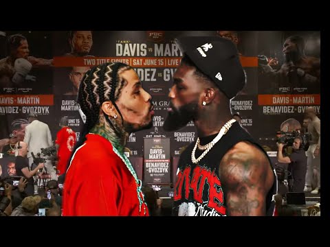 Gervonta Davis vs Frank Martin • Full HEATED Press Conference & Face Off Video