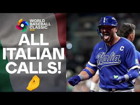 TRE FUORICAMPO! All ITALIAN CALLS from Vinnie Pasquantino's THREE-HOMER GAME! 🇮🇹 🤌