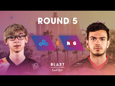BLAST Pro Series Los Angeles 2019 - Front Row - Round 5 - Cloud9 Vs. NRG
