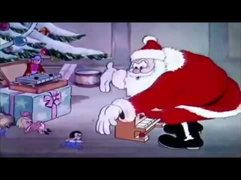 Christmas music mix 2020 with holiday old cartoons by DJ Leenata