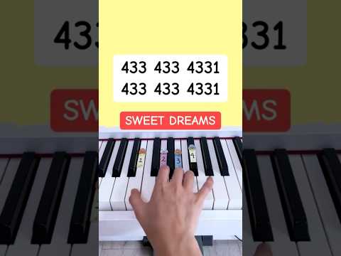 Sweet Dreams - j-hope ft. Miguel (Piano Tutorial) #easypianotutorial