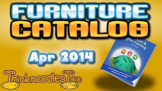 Club Penguin: April 2014 Furniture & Igloo Catalog Cheats