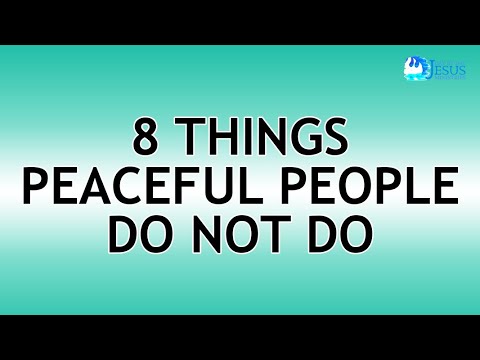 2022-11-16 8 Things Peaceful People Do Not Do - Ed Lapiz