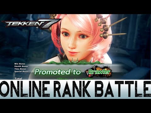 Tekken 7 Alisa Online Rank Matches #1 Promotion game