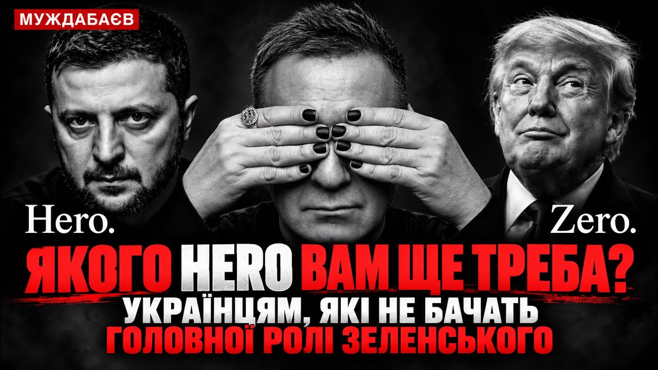 ЯКОГО HERO ВАМ ЩЕ ТРЕБА? УКРАЇНЦЯМ, ЯКІ НЕ БАЧАТЬ ГОЛОВНОЇ РОЛІ ЗЕЛЕНСЬКОГО для