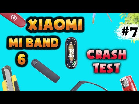 🔥🔥 Xiaomi mi band 6 CRASH TEST!!!!!!