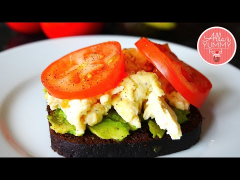 How To Make Scrambled Egg - Scrambled Eggs Recipe - Как приготовить яичницу-болтунью