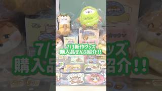 【7/3新発売】可愛い嘘のカワウソ新作グッズ気づいたら大量購入🤣🛒✨#可愛い嘘のカワウソ #新作 #推し活