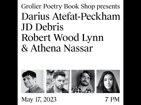 Grolier Hybrid Reading — Darius Atefat-Peckham, JD Debris, Robert Wood Lynn and Athena Nassar (2023)