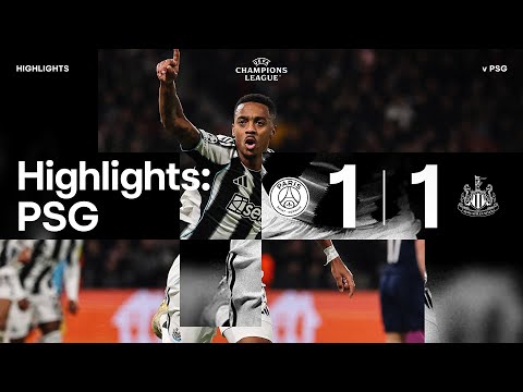 Paris Saint-Germain FC 1 - 1 Newcastle United FC highlights