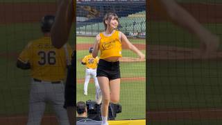 【Passion Sisters】#妮可#林可#勝利出擊#台湾チアリーディングチーム#中華職棒#CPBL#洲際棒球場#20240710