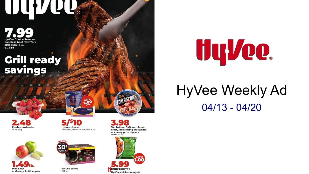 HyVee Weekly Ad 04/13 - 04/20