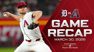 Download lagu Tigers vs. D-backs Game Highlights (3/30/26) | MLB Highlights | Arizona Diamondbacks mp3