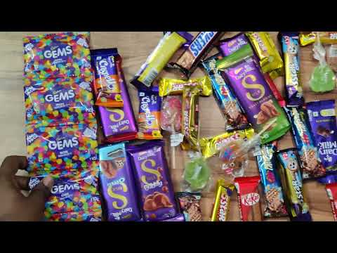 Chocolate Collection- Chocolate ASMR Video - Candy ASMR Sound #candyasmr #Chocolateasmr