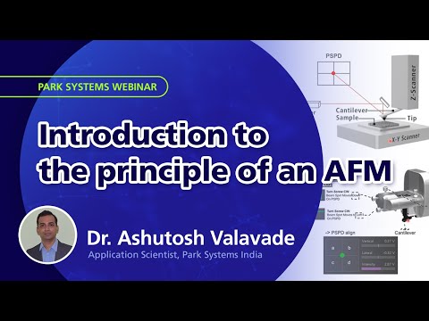 Introduction to the principle of an AFM | Park Systems Webinar
