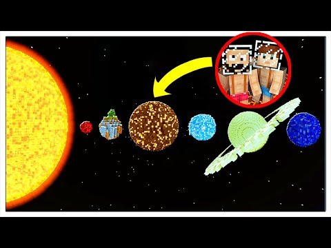 COME SOPRAVVIVERE SU TUTTI I PIANETI DI MINECRAFT ITA!