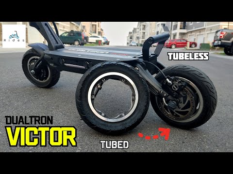 Dualtron Victor Tubeless Tire Conversion + 50 MPH Zoomin' Ride