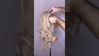 🤍How to🤍 Half up style, But make it GLAM#hair #hairstyle #hairstyles #hairup #updo #halfupstyle