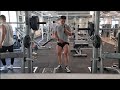 RUTINA DE PIERNA DEMOLEDORA Y POSING! DE VUELTA EN EL GYM!