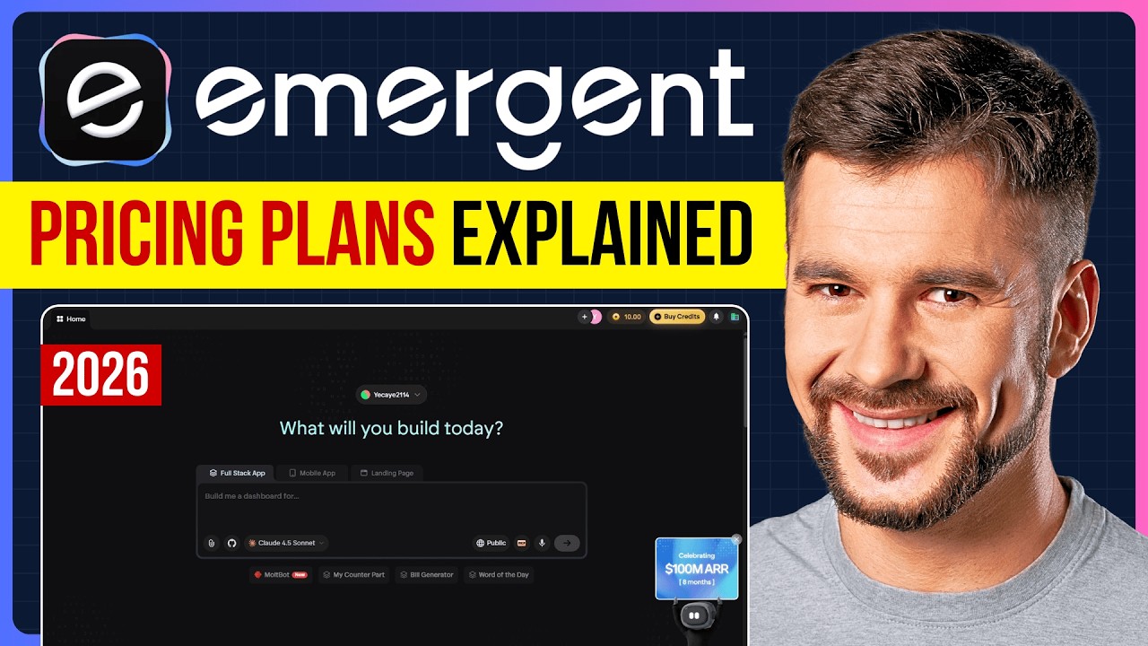 Emergent AI Pricing Plans Explained (2026) - Which Plan Should you Choose? (Complete Guide)