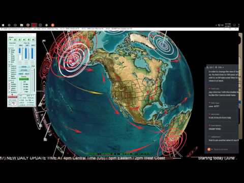 6/07/2017 -- Pacific Earthquake warnings -- New Deep EQ's = rough week ahead Video