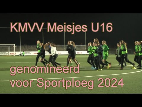 KMVV Meisjes U16 genomineerd voor Sportploeg 2024